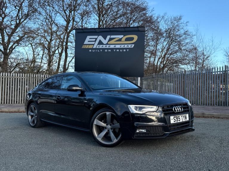 2014 64 REG AUDI A5 S LINE BLACK EDITION 2.0 DIESEL AUTOMATIC SPORTBACK 
