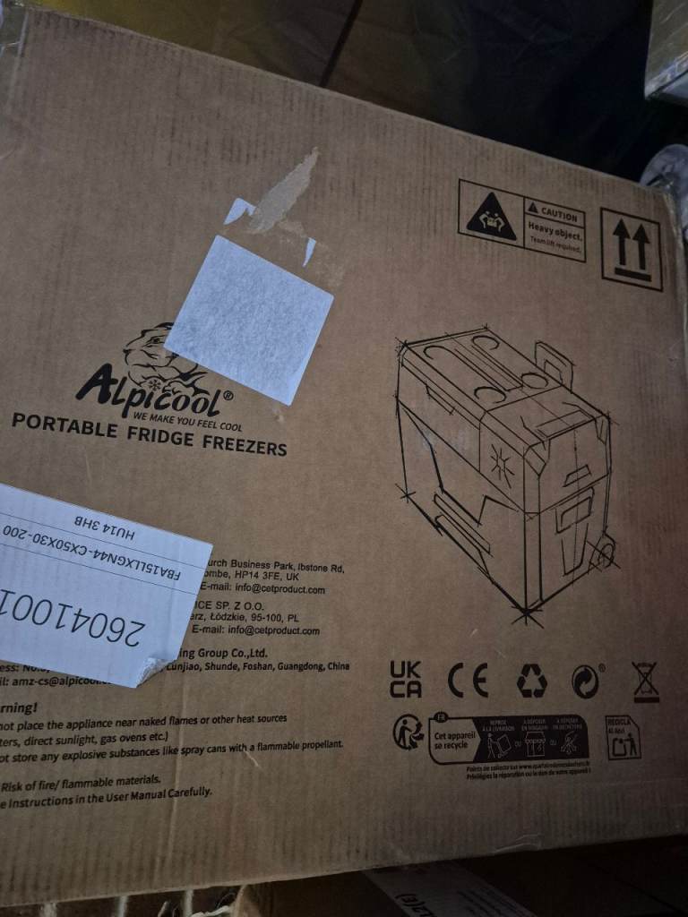 Alpicool Portable Fridge Freezer - Brand New in Box