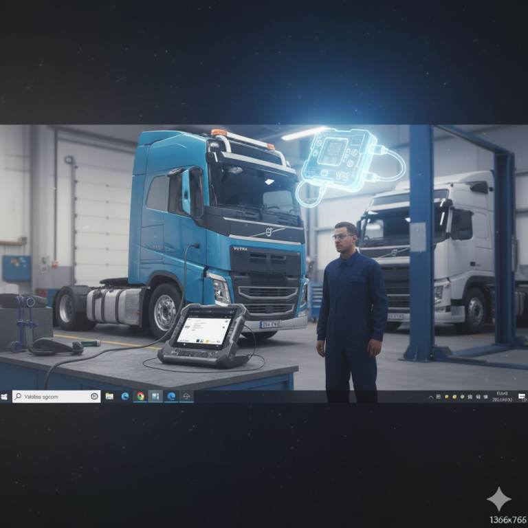 Volvo Trucks Diagnostic Tablet vocom ,TECH TOOL PTT 
