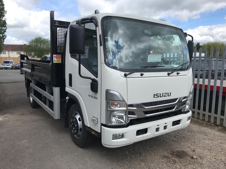 NEW UNREGISTERED Isuzu N75.150(E) Urban Tipper SWB 2999cc 150ps AUTO White
