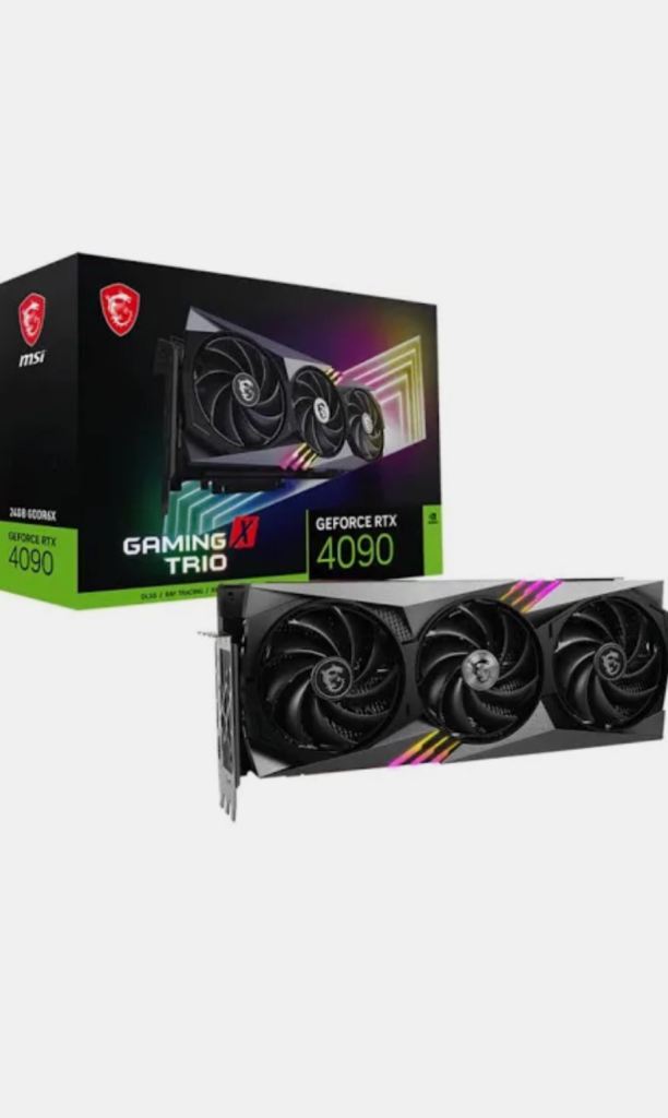 BUNDLE - 4 x MSI GeForce RTX 4090 Gaming X Trio Graphics Card - NEW