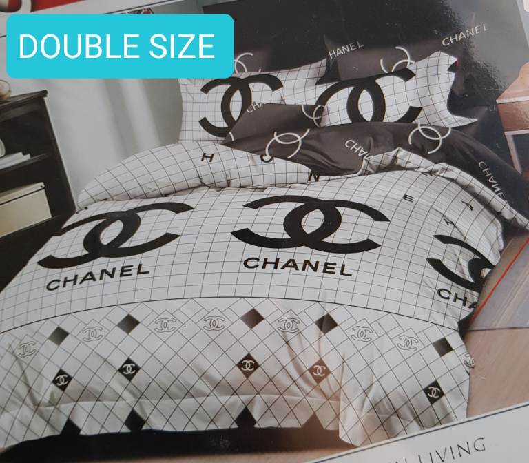 Luxury Chan#el 4pcs bedding sets 