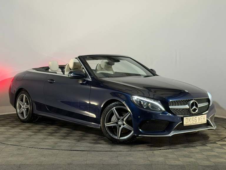 2016 66 MERCEDES-BENZ C200 AMG LINE 2.0 PETROL CABRIOLET CONVERTIBLE 1 OWNER