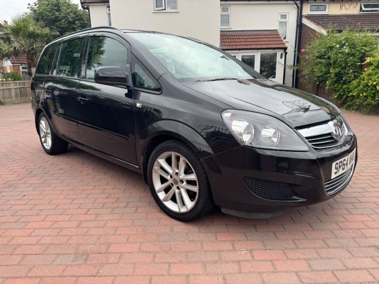 2014 VAUXHALL ZAFIRA 1.8 PETROL LOW MILES. ULEZ free 7 seats/galaxy/sharon/grand c max