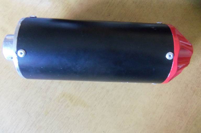 MOTORBIKE SCRAMBLER DIRT PIT BIKE 28MM EXHAUST MUFFLER BAFFLE BOX etc new unused 