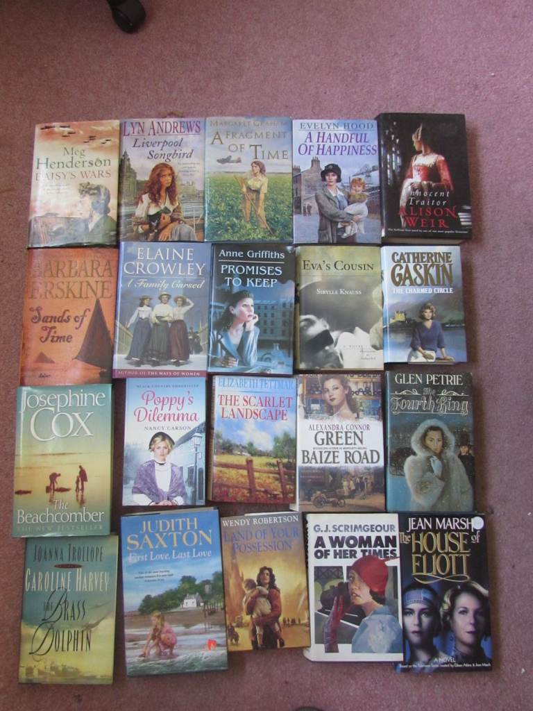 Various Hardbacks Historical/family/romance sagas etc