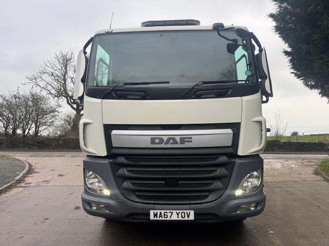 2017 67 DAF CF 440 E6 8x2 Whale stainless steel 18184ltr vac tanker Molex pump