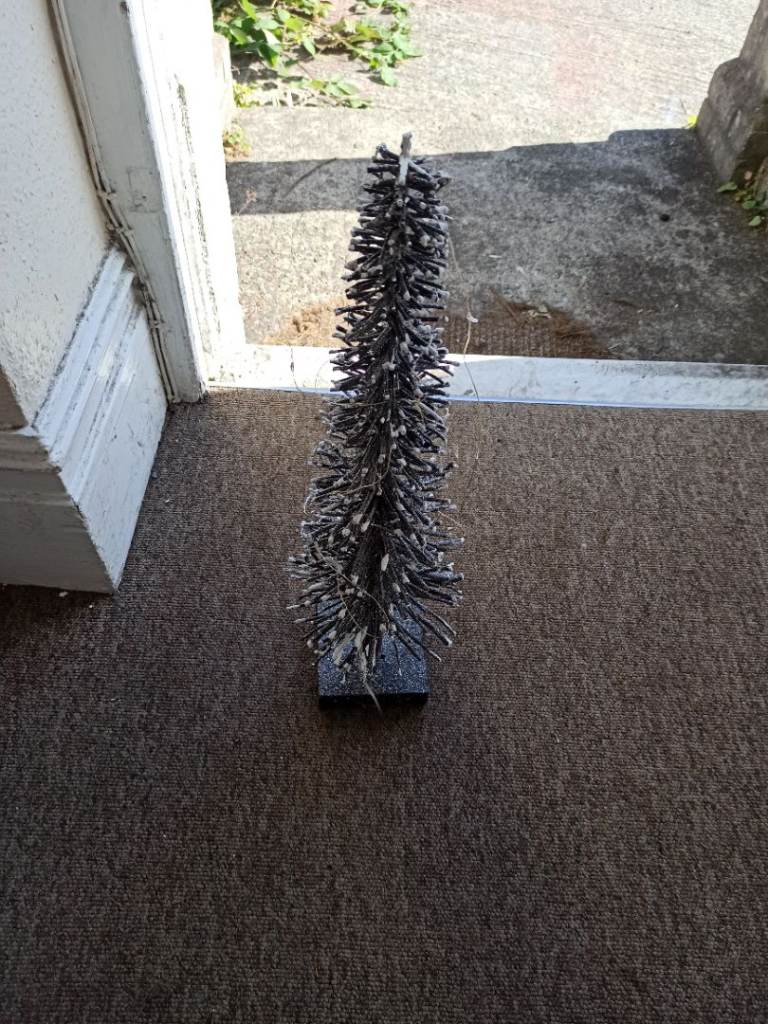 Small Grey Artificial Christmas Tree Decoration