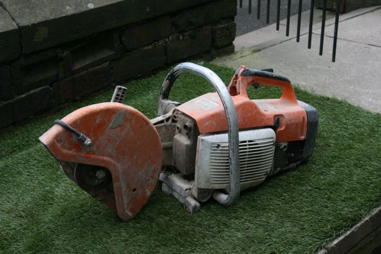 Stihl ts400 stone saw spares or repair not working parts missing 