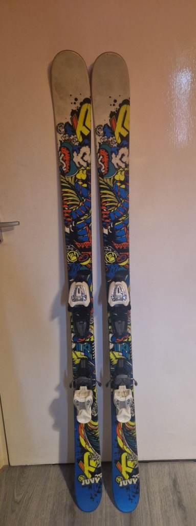 K2 Skis with Marker Bindings – Good Condition