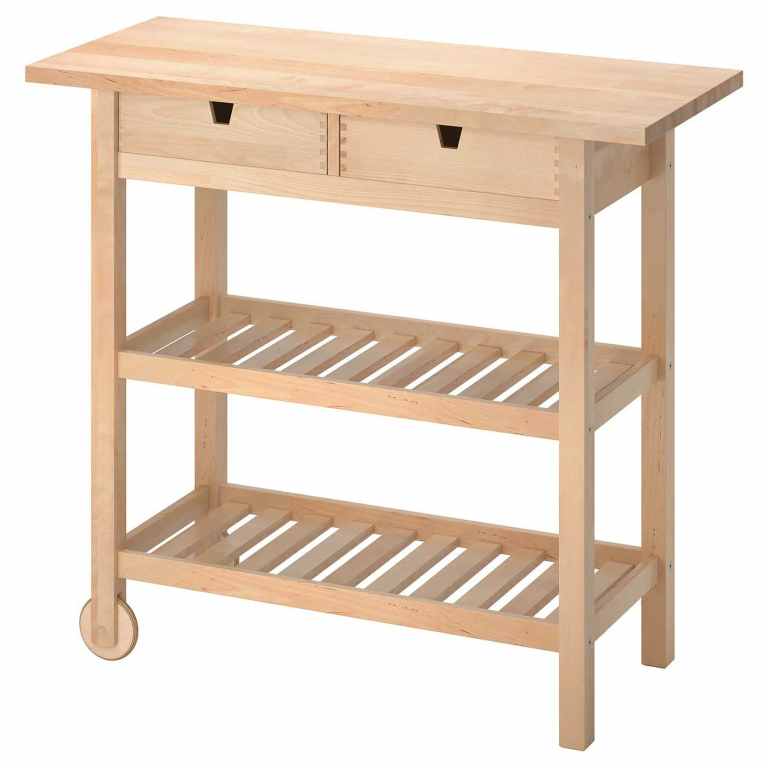 SOLD! Ikea FÖRHÖJA Forhoja kitchen trolley island with drawers 100x43 cm