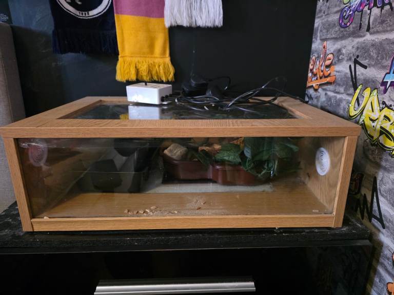 Snake vivarium tank starter kit