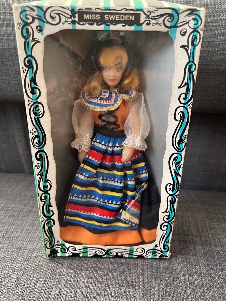 image for Vintage souvenir doll