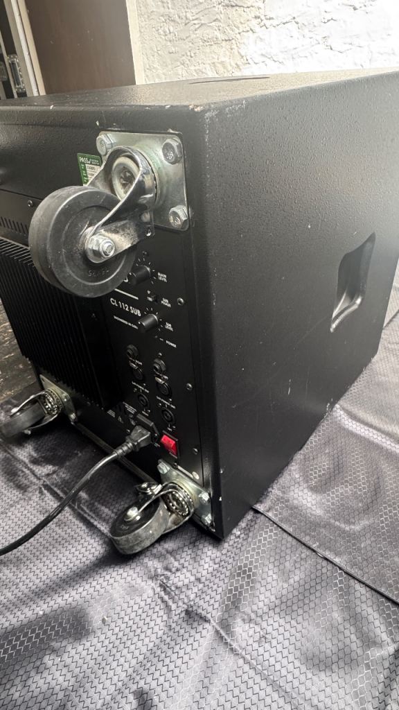 the box CL 112 SUB MKII – Active 12” Subwoofer / Compact PA Bass Unit
