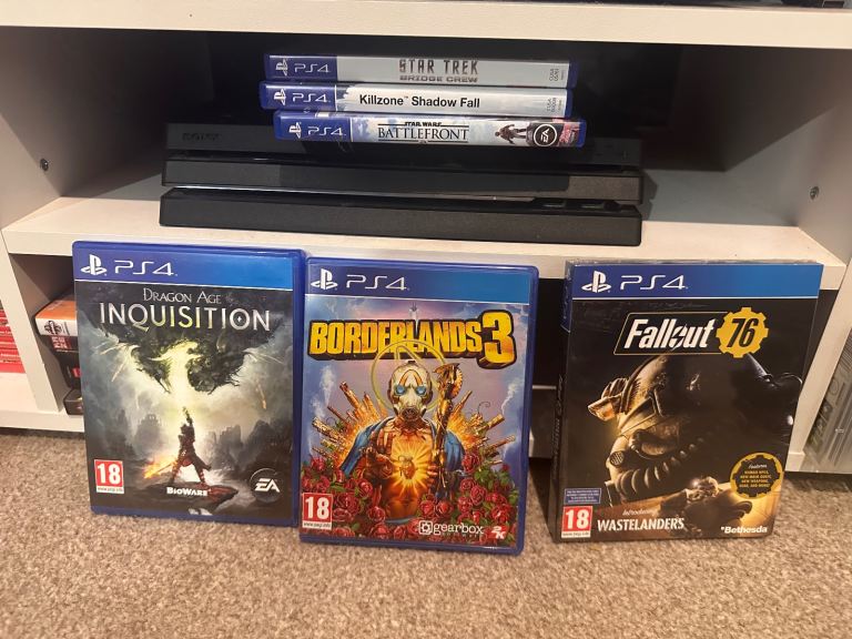 PS4 pro 1TB with psvr and 6 games plus extras 