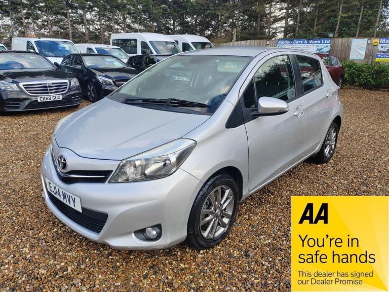 2014 Toyota Yaris 1.33 Dual VVT-i Icon Plus Multidrive S Euro 5 5dr HATCHBACK Petrol Automatic