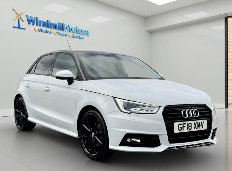 2018 Audi A1 1.4 TFSI Black Edition Sportback S Tronic Euro 6 (s/s) 5dr (Nav) HATCHBACK Petrol Au...