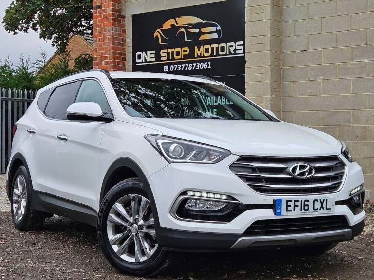 2016 Hyundai Santa Fe 2.2 CRDi Blue Drive Premium 5dr Auto [7 Seats] ESTATE DIESEL Automatic