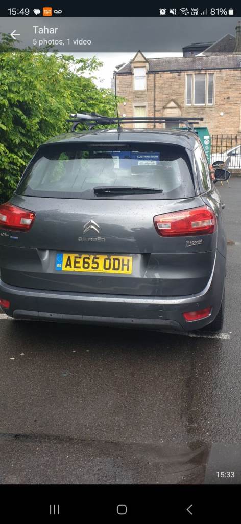 Citroen, C4 PICASSO, MPV, 2015, Manual, 1560 (cc), 5 doors