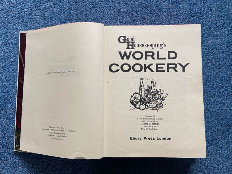 Good Housekeeping - World Cookery Book - 1962