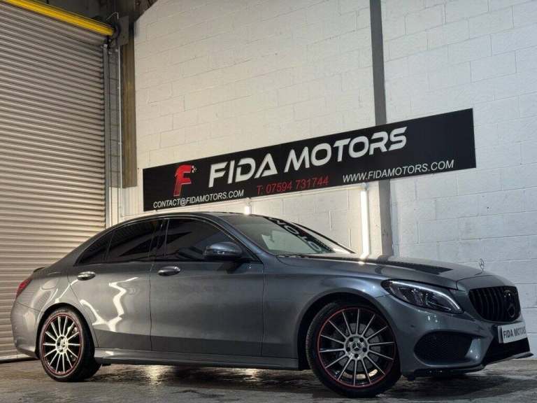 2017 Mercedes-Benz C Class 2.1 C220d AMG Line Saloon 4dr Diesel G-Tronic+ Euro 6 (s/s) (170 ps) S...