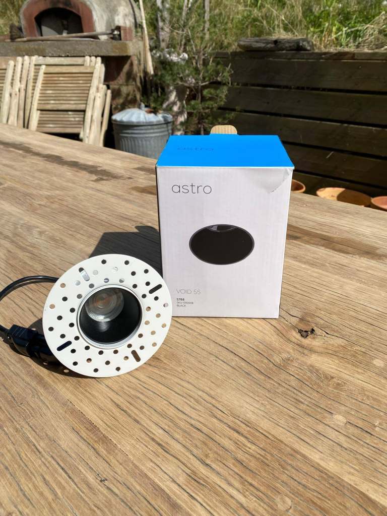 Astro Void 55 LED Dimmable Downlight Black Recessed 