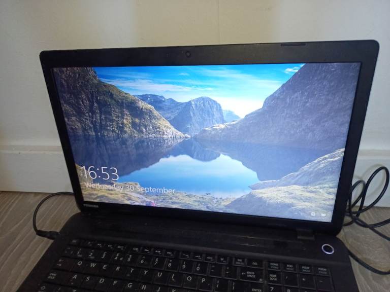 Toshiba Laptop – Good Working Condition, Windows 10