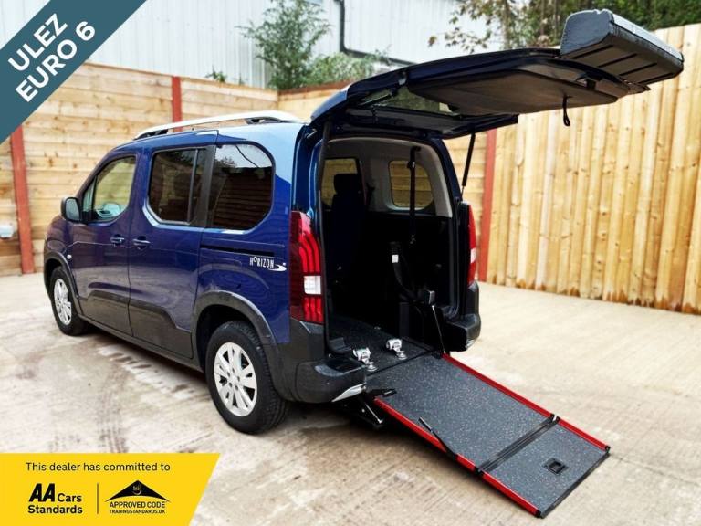 2020 Peugeot Rifter 4 Seat Auto Wheelchair Accessible Disabled Access Vehicle WAV MPV Diesel Auto...