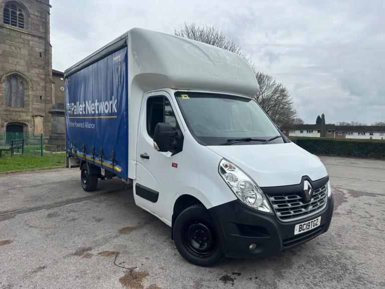 2019 Renault Master dCi 145 3.5T Comfort Curtain Sider Tail Lift NO VAT Curtainsider Diesel Manual