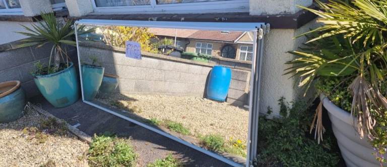 2 x Full Length Mirrors 93cmx223cm (ish)