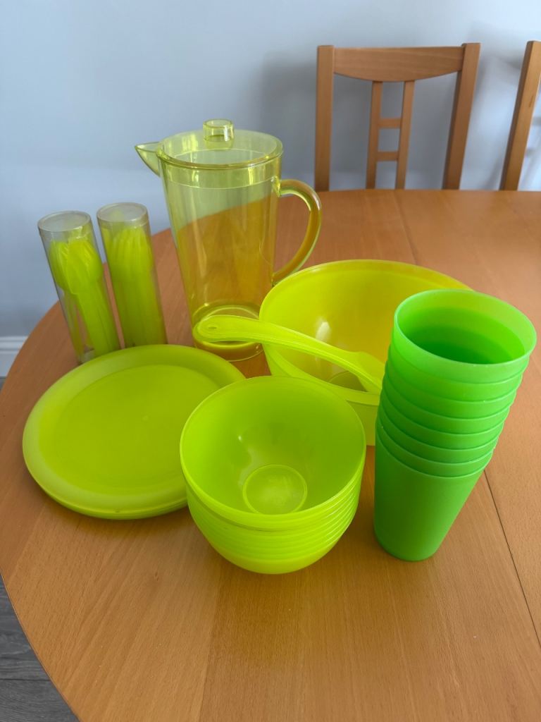 Picnic / Camping plates, bowls cutlery