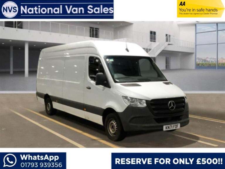2021 Mercedes-Benz Sprinter 3.5t H2 Progressive Van PANEL VAN DIESEL Manual
