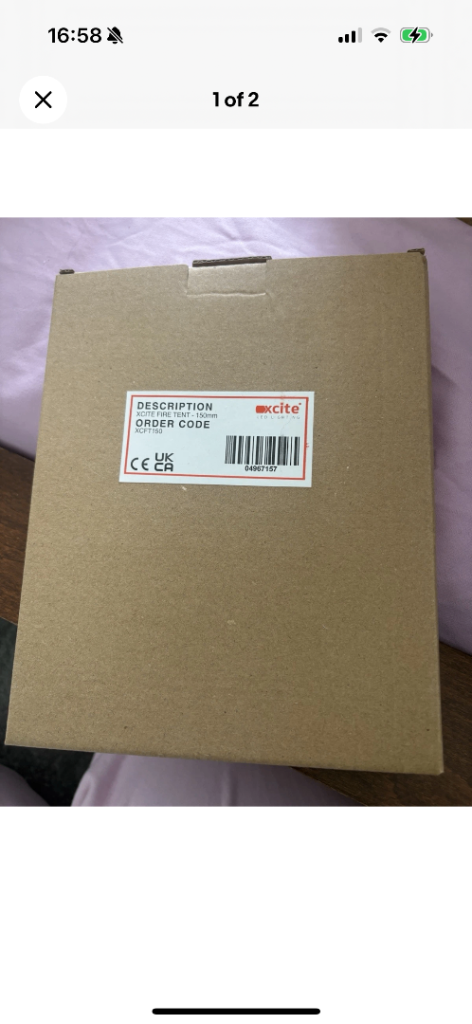 New Xcite Industrial Part - Fire Tent Component 1C0130