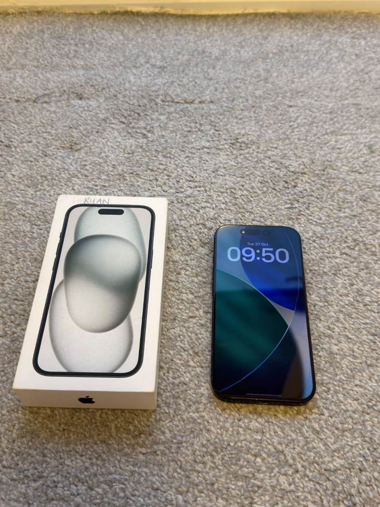 Apple iPhone 16 Pro 128GB Black 89% battery life
