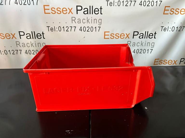 Heavy Duty Stackable Storage Boxes Preloved Warehouse Garage Crates 