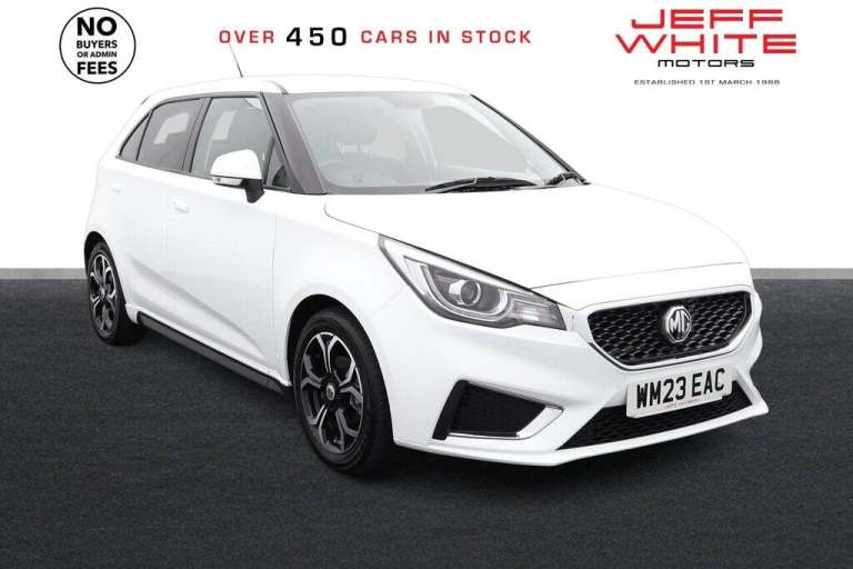 2023 MG MG3 1.5 VTi-TECH Exclusive Nav 5dr (APPLE CAR PLAY) Hatchback Petrol Manual