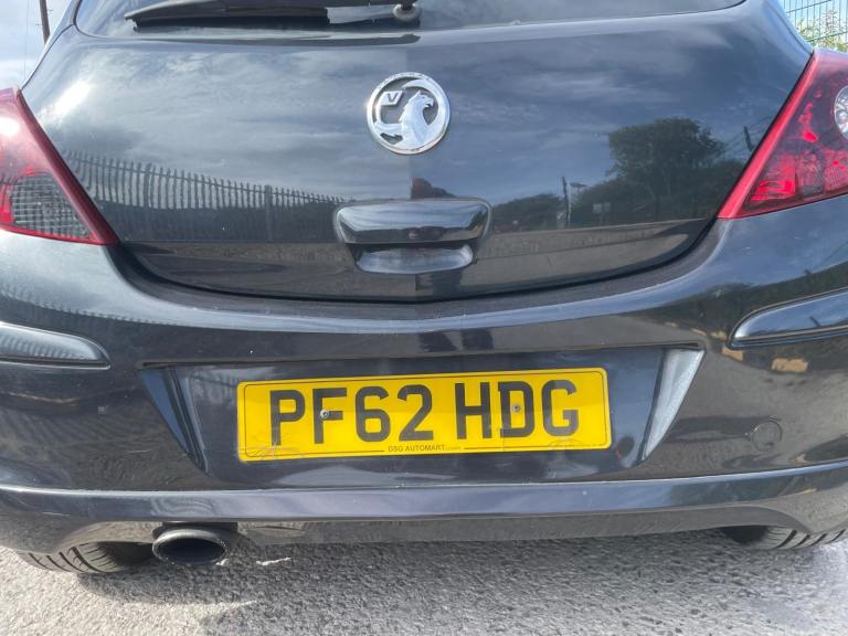VAUXHALL CORSA 1.4 TURBO BLACK EDITION 62 REG SERVICE HISTORY 12 MONTHS MOT LOW INSURANCE