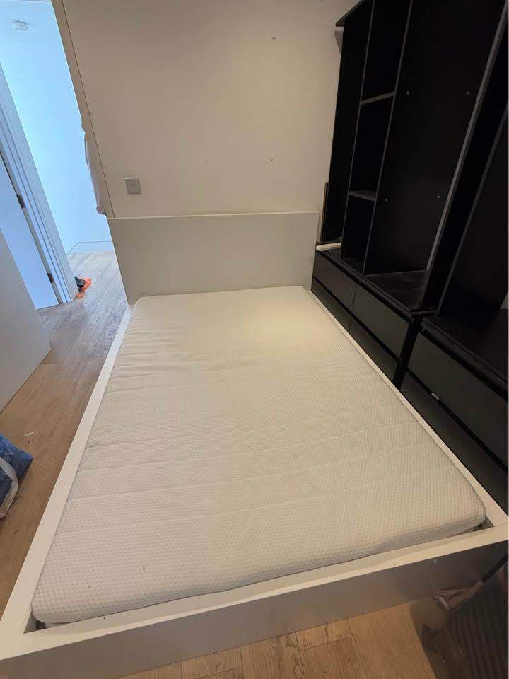 IKEA Malm Double Bed *MUST GO BY SATURDAY*