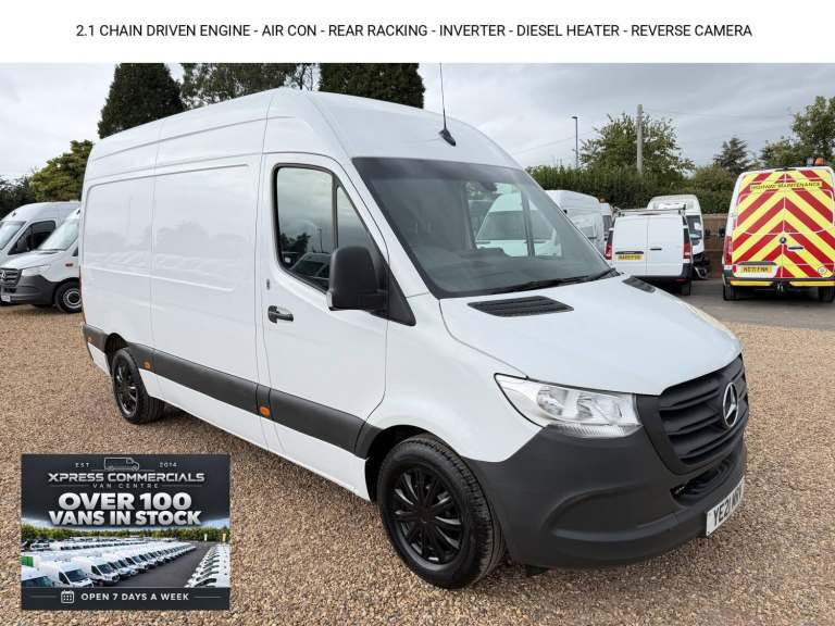 2021 Mercedes-Benz Sprinter 3.5t H2 Progressive Van PANEL VAN DIESEL Manual