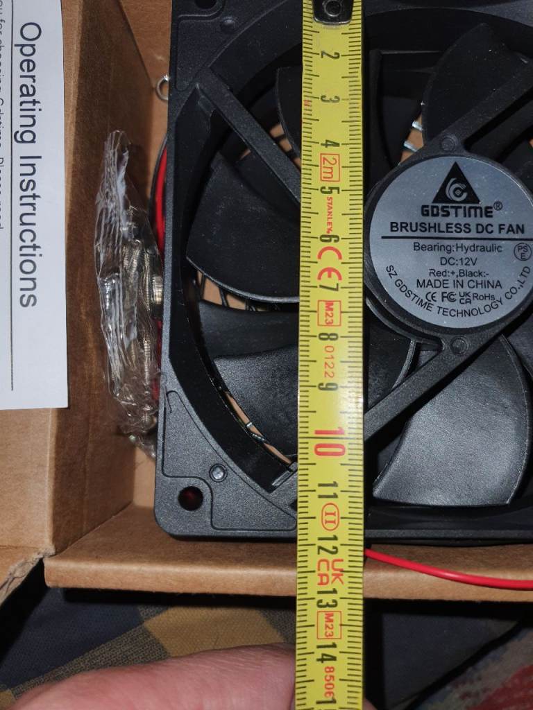 12V fans two