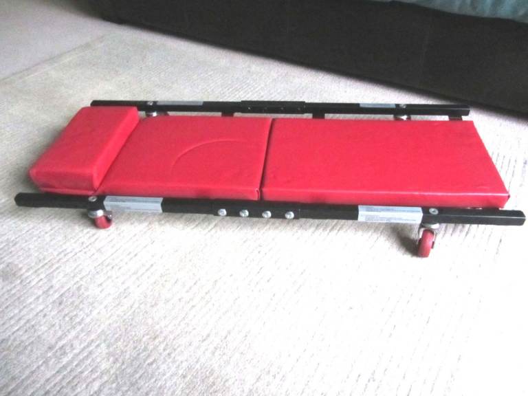 CREEPER Under Car Back Trolly Mechanic Low Profile Cushioned Support        