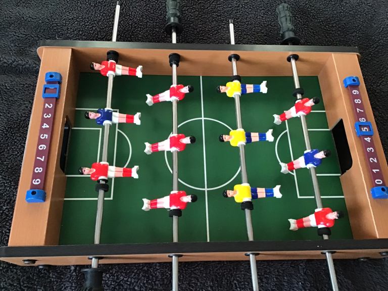 Childrens Table Top Football Table 