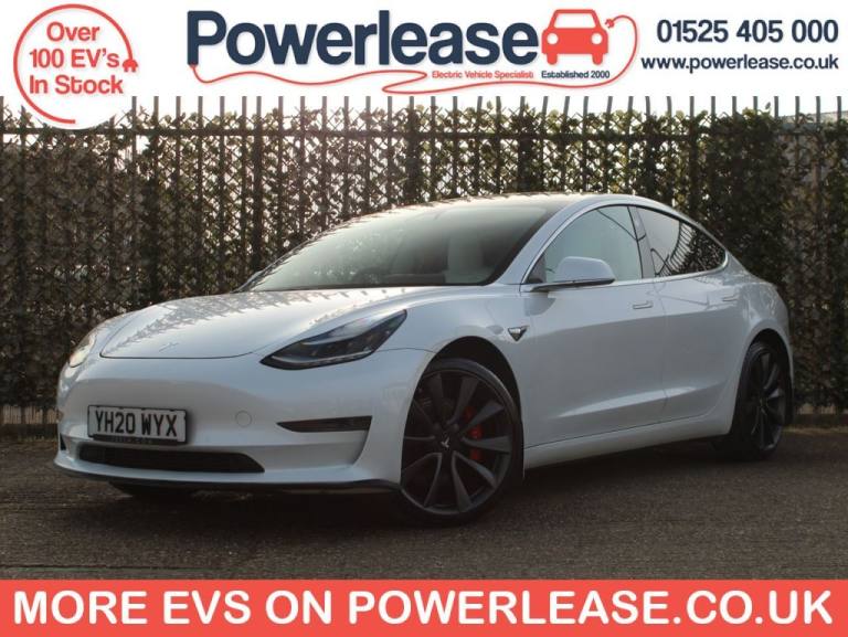 2020 Tesla Model 3 (Dual Motor) Performance Saloon 4dr Electric Auto 4WDE (Performance Upgrade Sa...