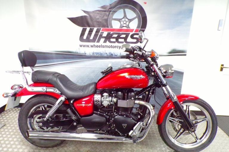 2012 TRIUMPH SPEEDMASTER 865 WITH ONLY 7892 MILES FROM NEW