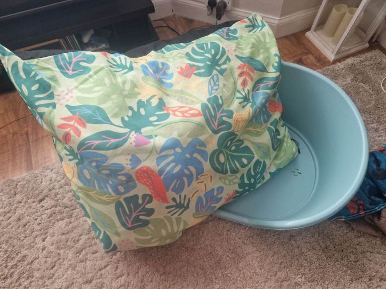 Large Dog bed- new and cushion if required