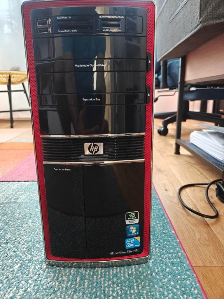 Vintage HP Pavilion Elite Desktop PC – Intel i7 – Windows 10 – Fully Working