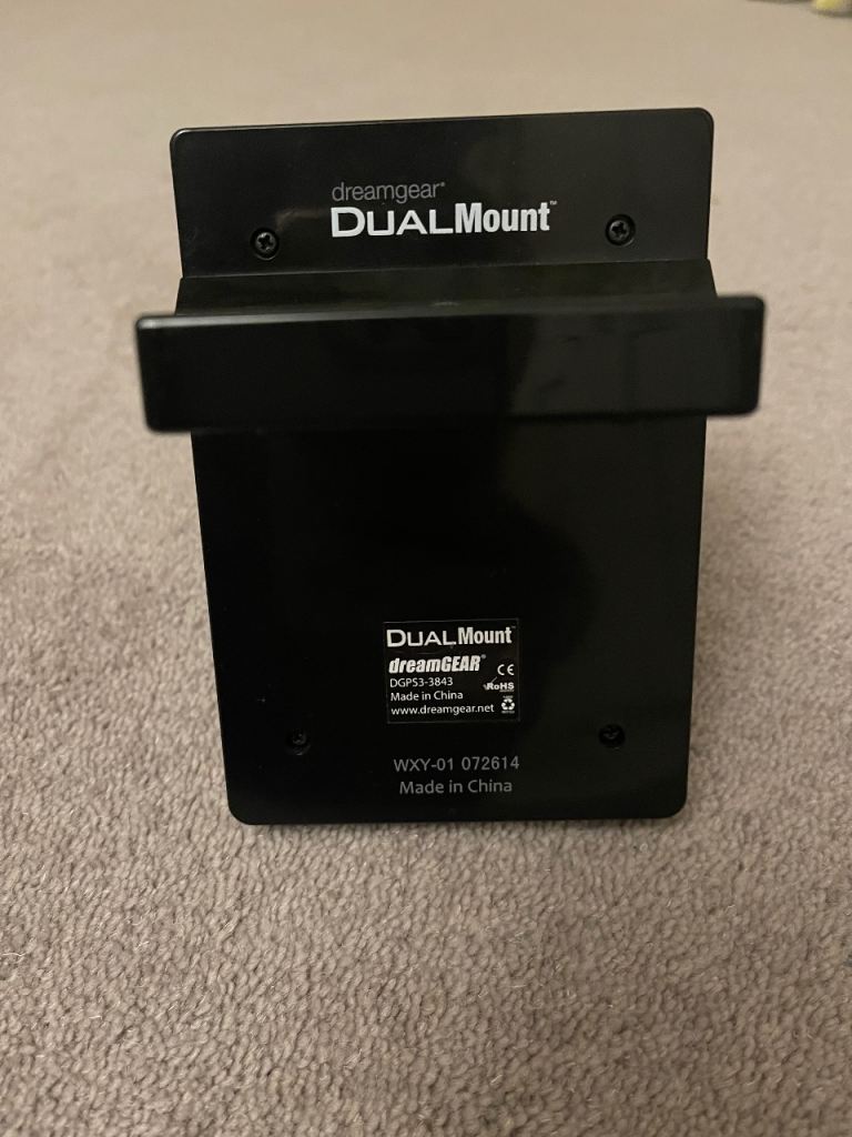 dreamGEAR DualMount TV Clip Mount Holder for Nintendo Wii Sensor Bar & PS3 Eye⁠