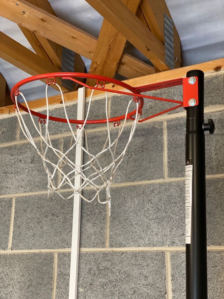 Netball Post with Ring & Base - NET1 Brand - portable