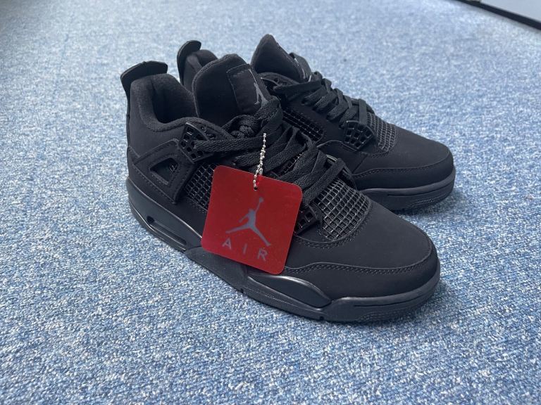 Air Jordan 4 black cats new size 7.5uk