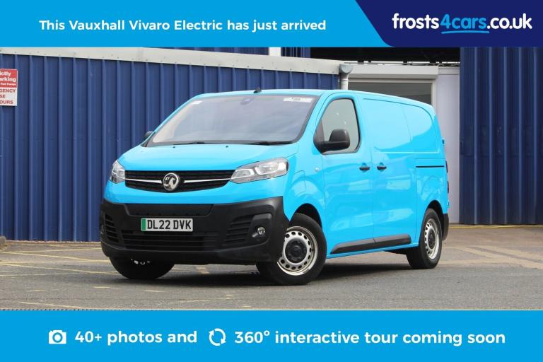 2022 Vauxhall Vivaro 3100 100kW Dynamic 75kWh L1 H1 SWB Automatic Van Electric Automatic